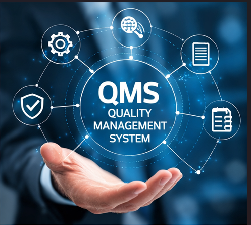 Quality management system connected to quality, records, and process controls